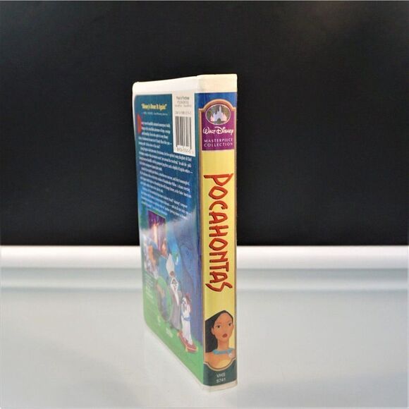 Pocahontas VHS 1996 Clamshell Walt Disney Masterpiece Collection - Picture 3 of 5